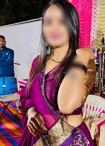 Purple Lehenga, Without  Blouse