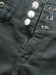 High Waist Denim Shorts