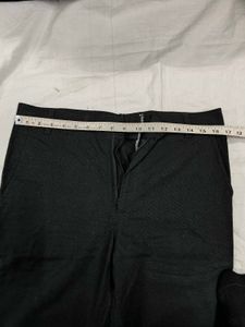 Classic Black Linen Trousers