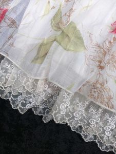 Floral Print Skirt