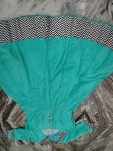 Pure Chanderi Lenin Anarkali Dress
