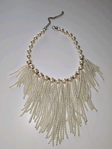 ODETTE Pearl Waterfall Necklace