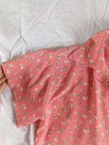 Boxy Crop Shirt