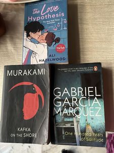 combo of 3 fiction novels