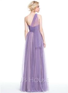Lavender Mesh Gown
