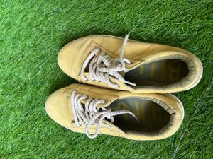 Yellow Casual Shoes