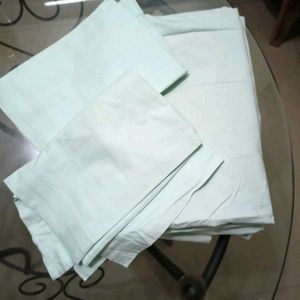 Blue Bedsheet With Pillow Cover