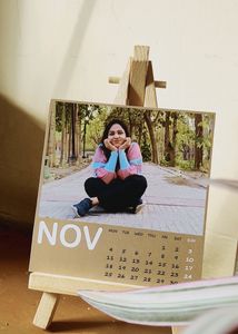 Easel Stand NEW YEAR Calendar 2024