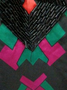 Sequins Colourful Blouse - Size M