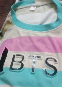 Striped BTS T-Shirt