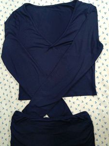 Navy Blue Jumpsuit