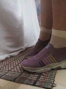Stylish Purple Sneakers