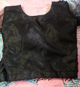 Black Embroidered Blouse