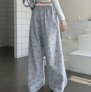 Comfy Gray Patterned Lounge Pants