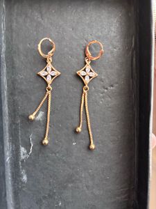 Gold Dangle Earrings