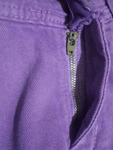 Purple Flare Leg Pants