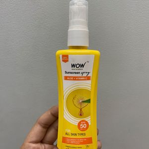 wow sunscreen spray