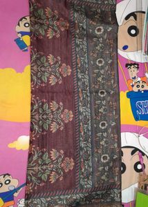 Madhubani Floral Print Saree