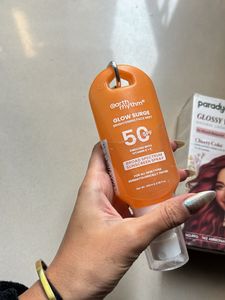 Haircolour + sunscreen