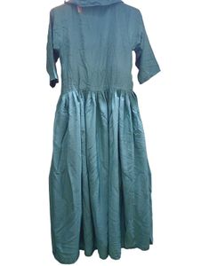 Green Casual Maxi Dress