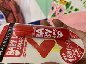 Maybeline Red Colour Lip Balm