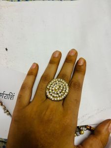 Jewelry Set: Necklace, Earrings &amp; Ring