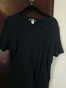 H&M Ribbed Knit Top