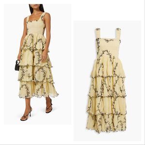 Floral Tiered Maxi Dress