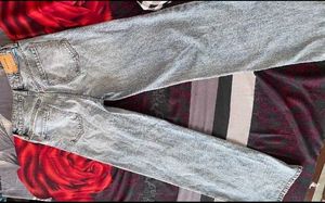 Acid Wash Distressed Jeans From Zara