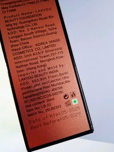 LAKYOU BEAUTY Ultra HD Invisible Cover