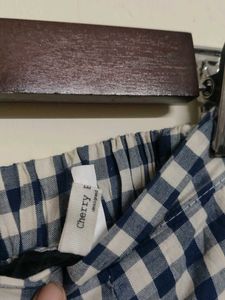 Gingham Mini Skirt