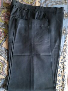 Men's Grey Formal Trousers