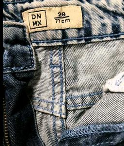 Wide Leg Denim Jeans