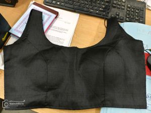 Black Sleeveless Blouse