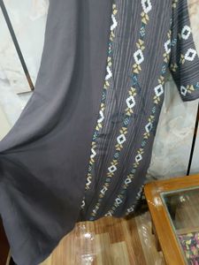 Dubai Printed Abaya