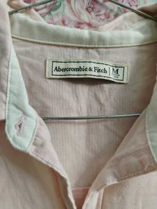 Office Pink Cotton Shirt