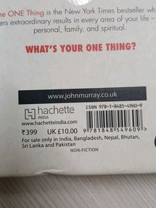 The One Thing: Bestselling Book