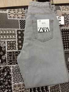 Zara 1975 Gray Jeans