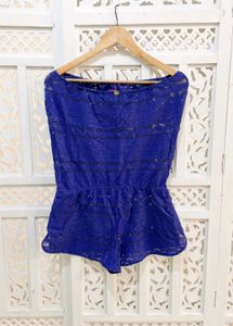 Victoria&#39;s Secret Royal Blue Ronper B
