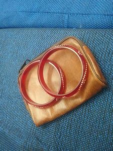 Red Bangles (Set of 2)