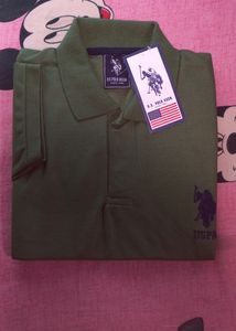 US Polo Assign Tshirt In Metty Fabric Ragular.