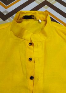 Vibrant Yellow Kurta Set!!!Puja Special