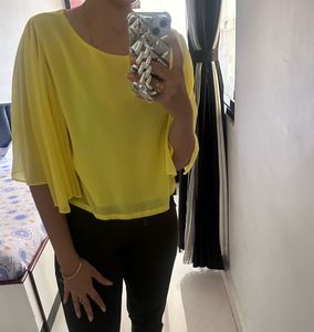 Summer Beautiful Yellow Top