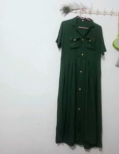 New Bottol Green ONE piece Kurti