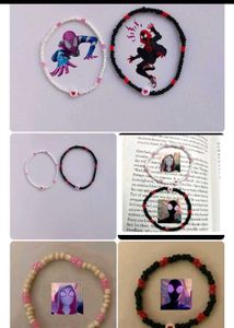 Spider-Verse Beaded Bracelets