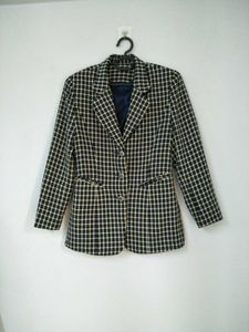 Checked Vintage Blazer