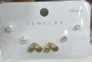 Earrings Set - 3 Pairs