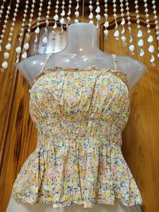 💐Floral Summer Tube Top Cami💐