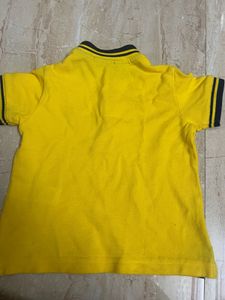 UCB Yellow Tshirt(0-1 Year)