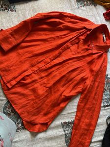 Zara Orange Top